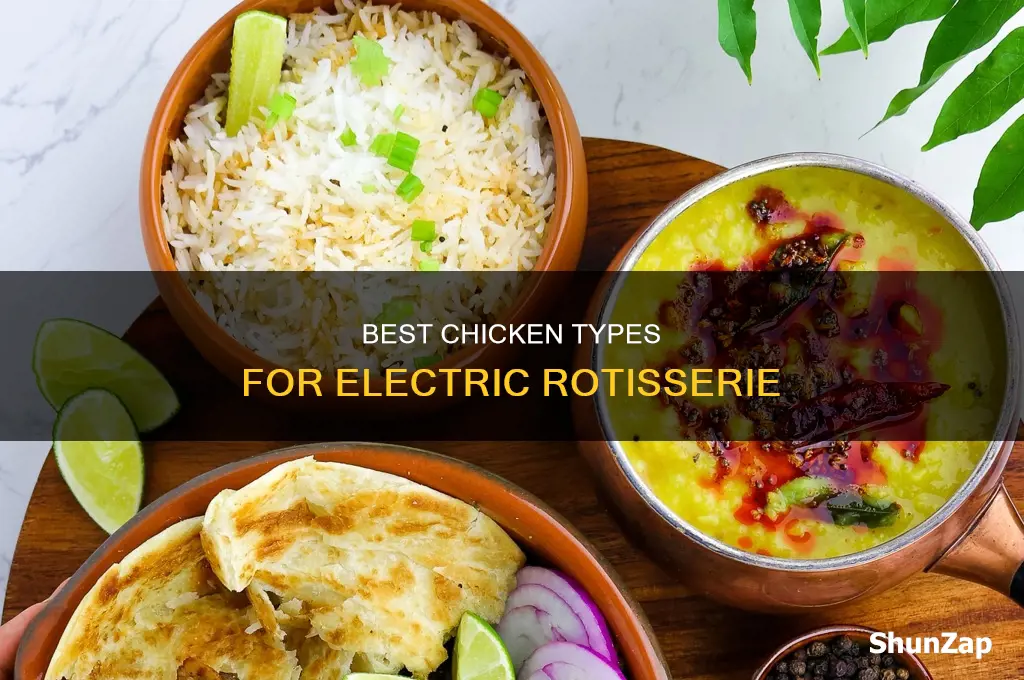 what type of chicken for electric rotisserie
