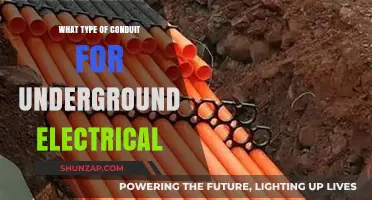Underground Electrical: Choosing the Right Conduit