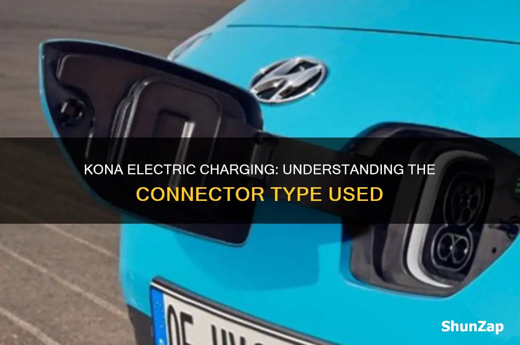 what type of connector is used by kona electric
