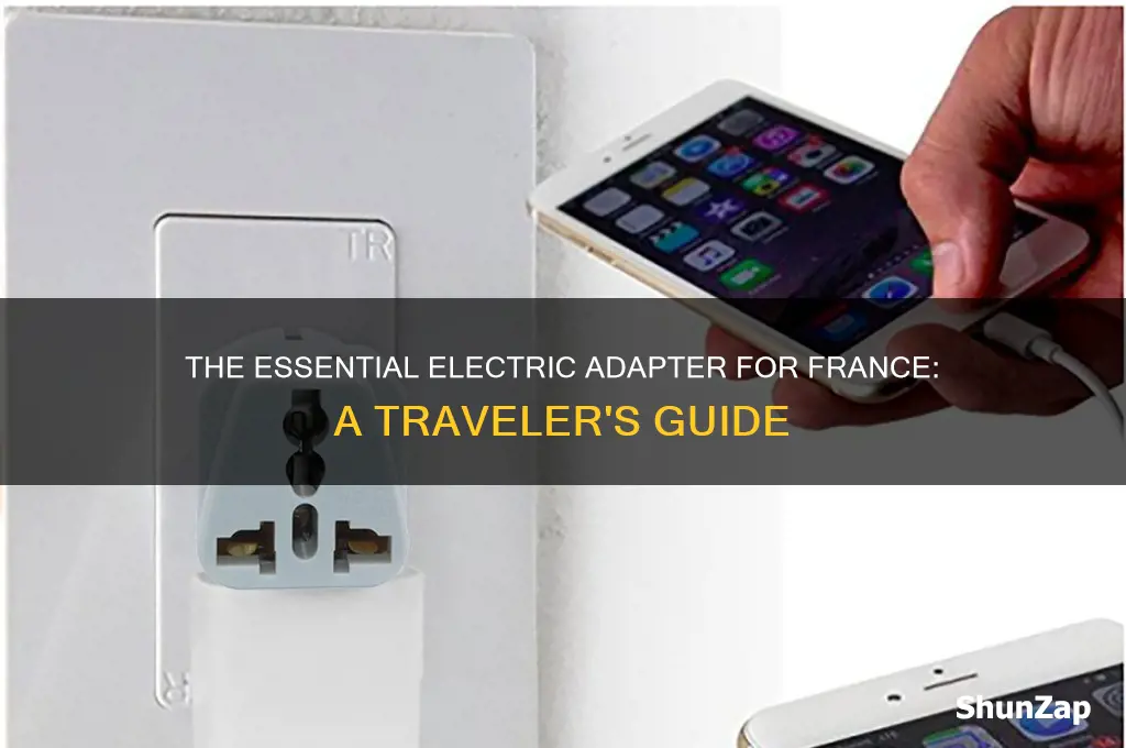 what type of electric adapter for france