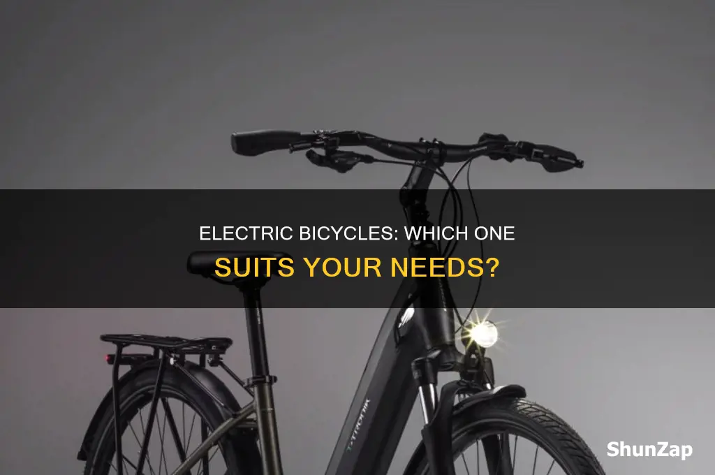 what type of electric bicycle for me