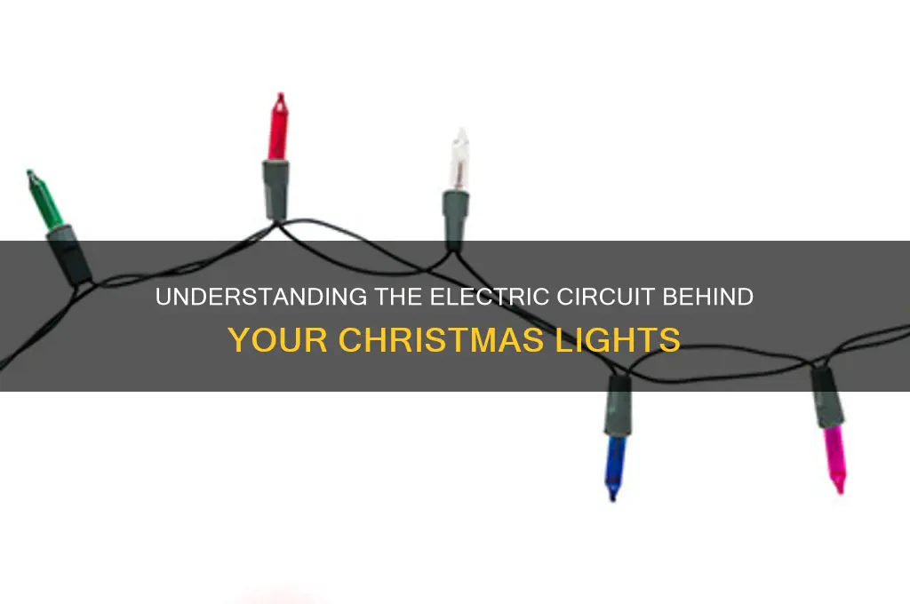 what type of electric circuit is used with christmas lights