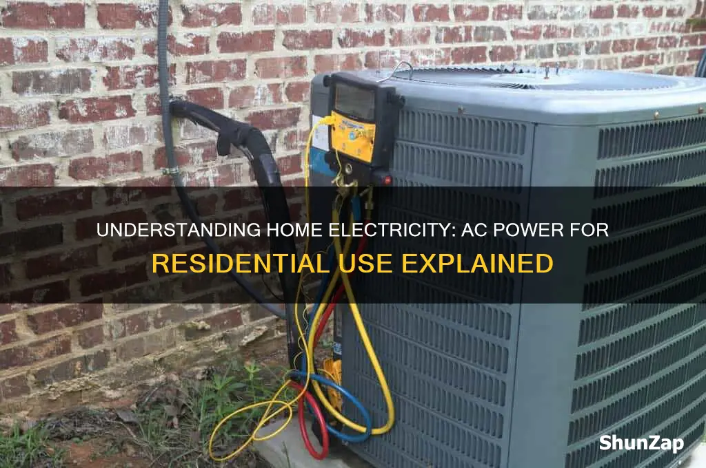 what type of electric current is used in homes