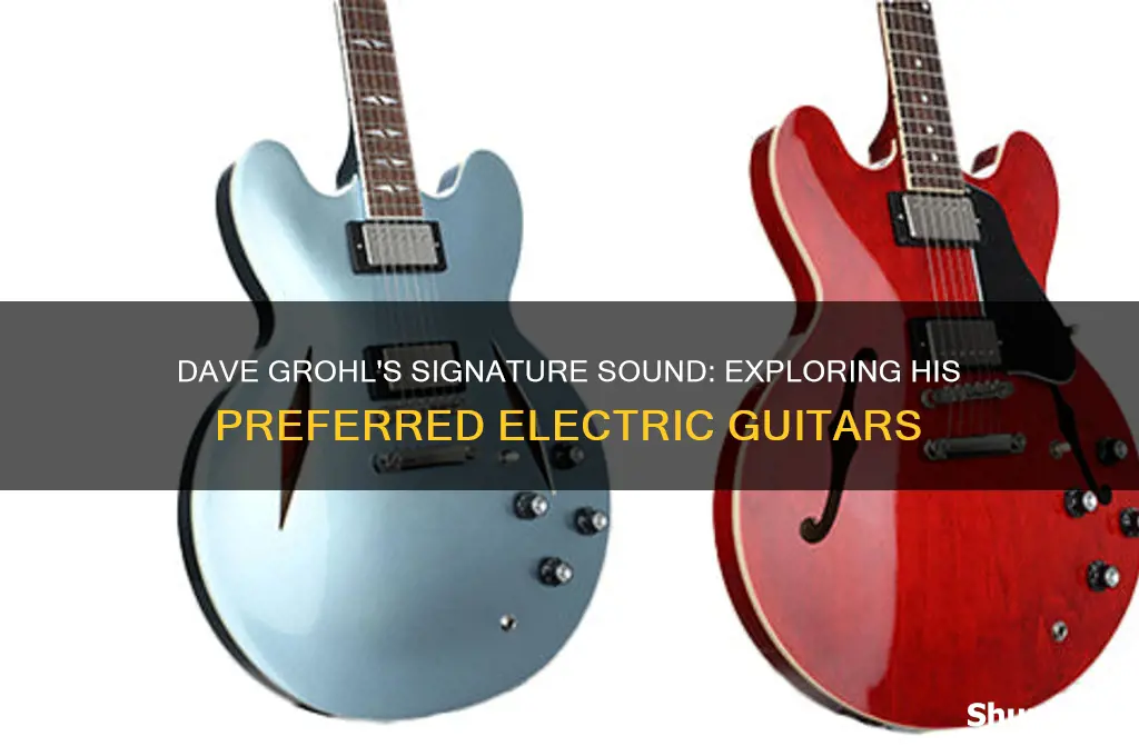 what type of electric guitar does dave grohl use