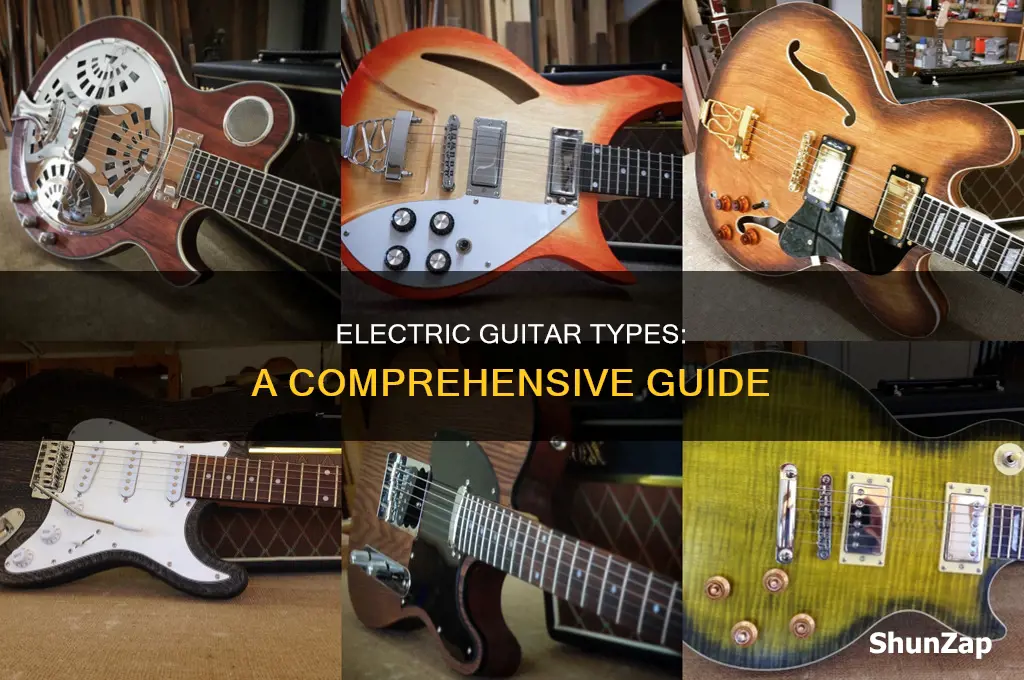 what type of electric guitars are there