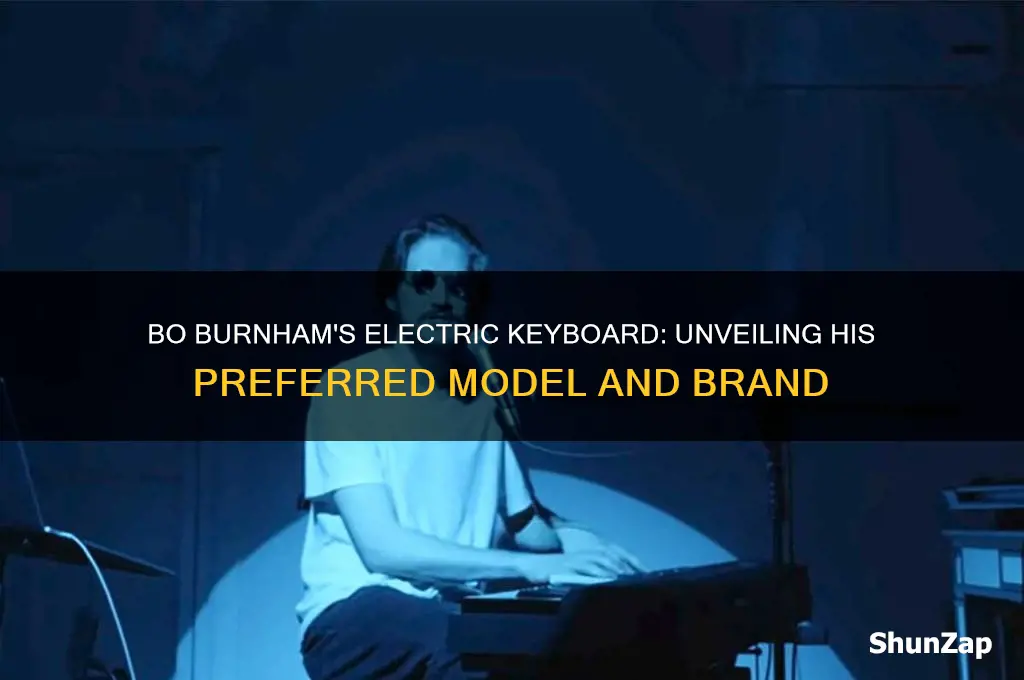what type of electric keyboard does bo burnham use