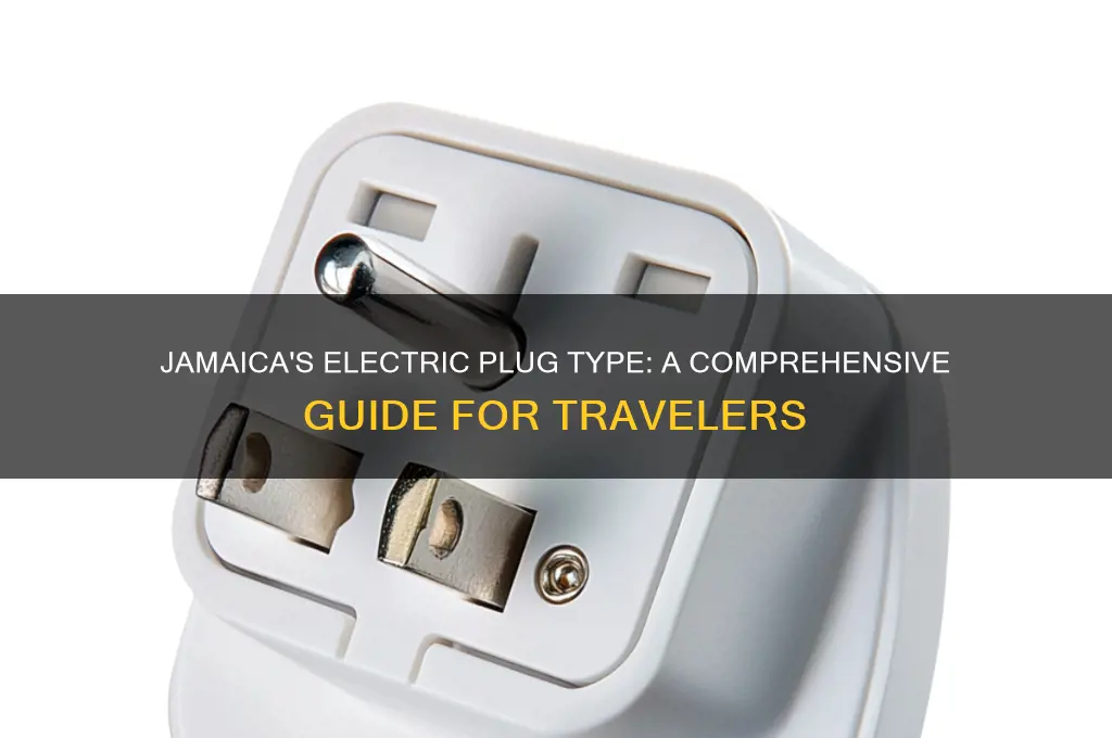 what type of electric plug is used in jamaica