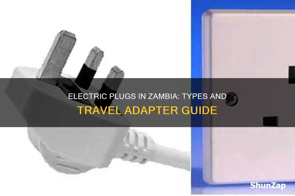 what type of electric plugs are used in zambia