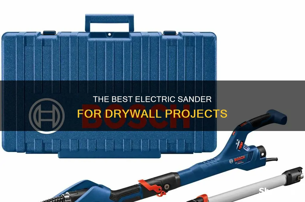 what type of electric sander for drywall