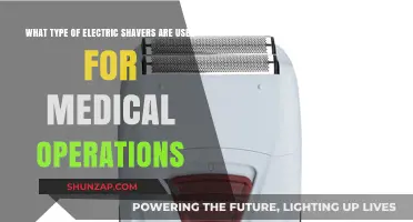 Electric Shavers in Medical Operations: Types and Applications Explained