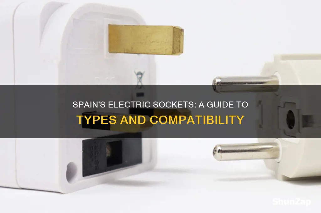 what type of electric socket is used in spain