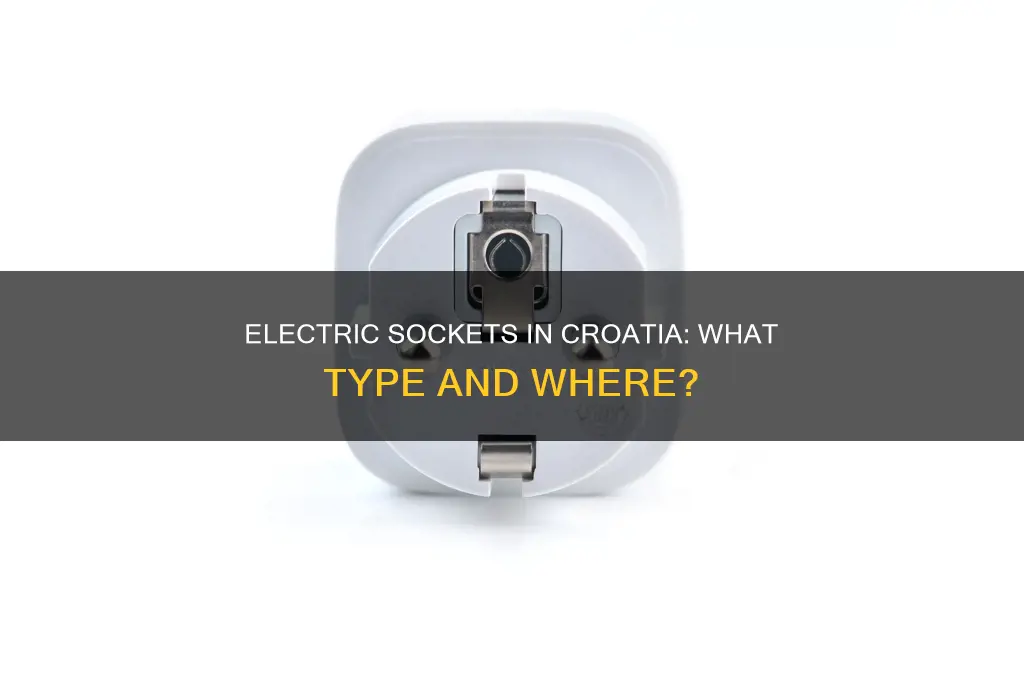 what type of electric sockets in croatia