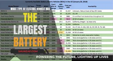 Unveiling the Ultimate: EV Battery Size Showdown