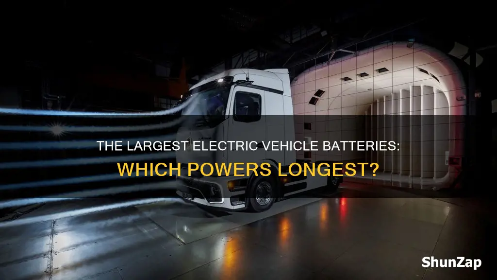 what type of electric vehicle has the largest battery