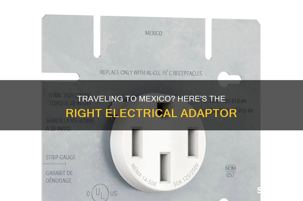 what type of electrical adaptor for mexico
