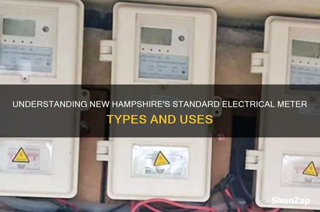 what type of electrical meter is used in nh