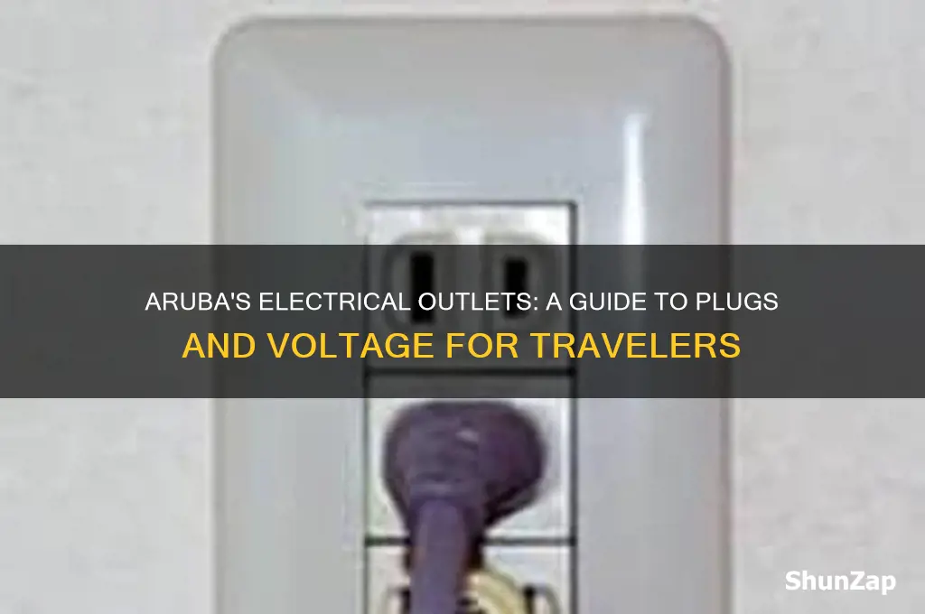 what type of electrical outlet is used in aruba