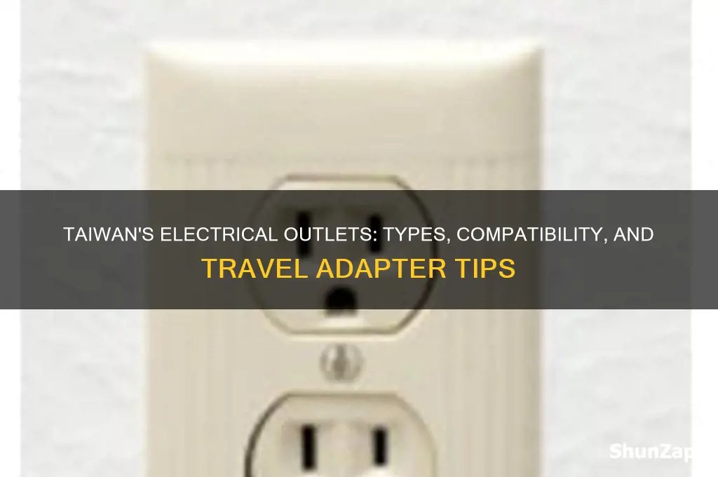 what type of electrical outlet is used in taiwan