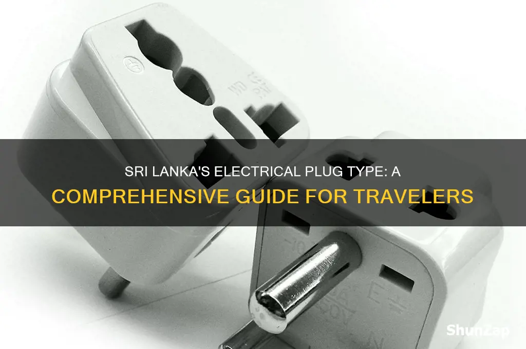 what type of electrical plug is used in sri lanka