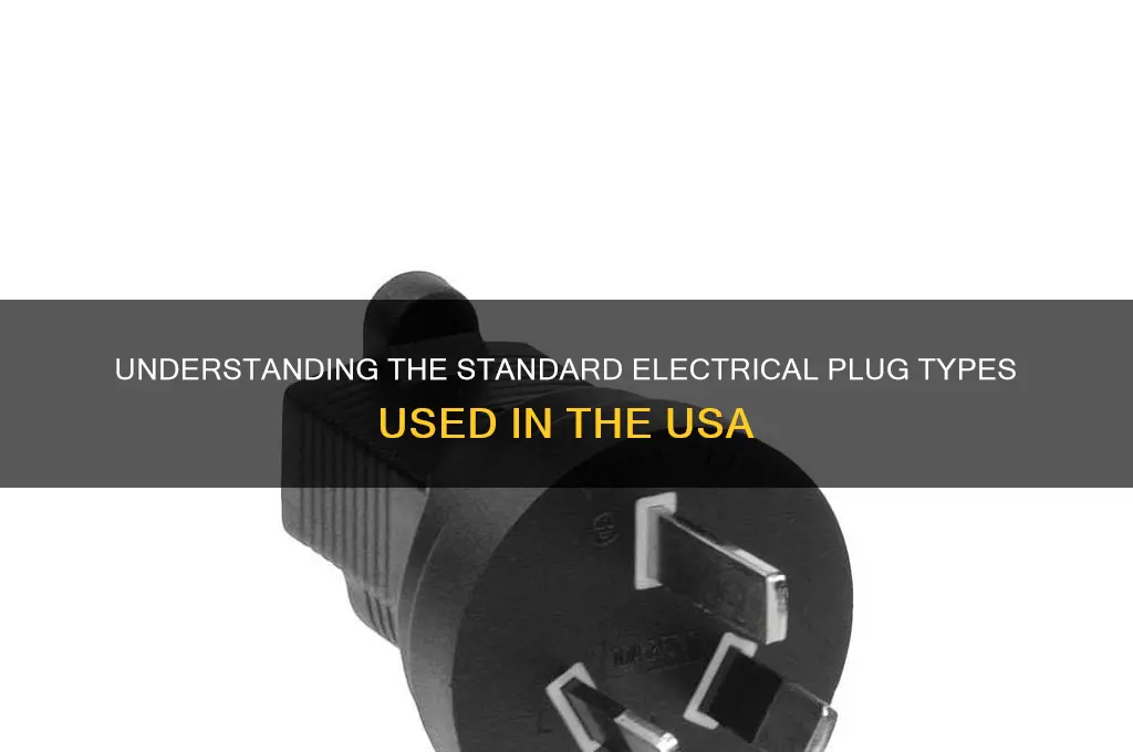 what type of electrical plug is used in usa