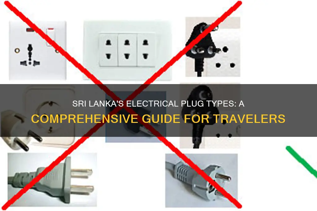 what type of electrical plugs are used in sri lanka