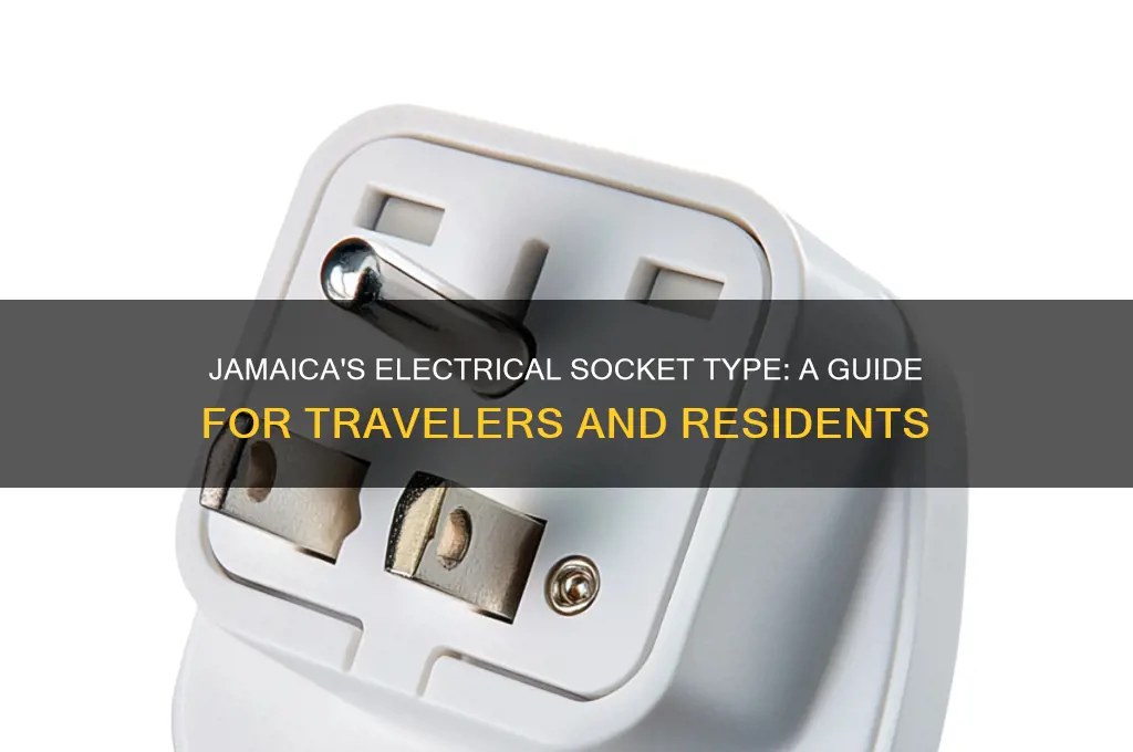what type of electrical socket does jamaica use