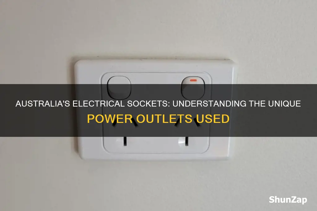 what type of electrical socket is used in australia