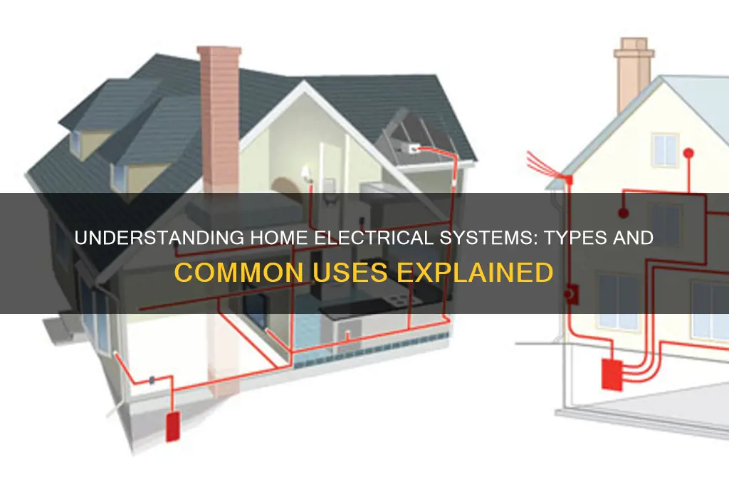 what type of electrical system is used in homes
