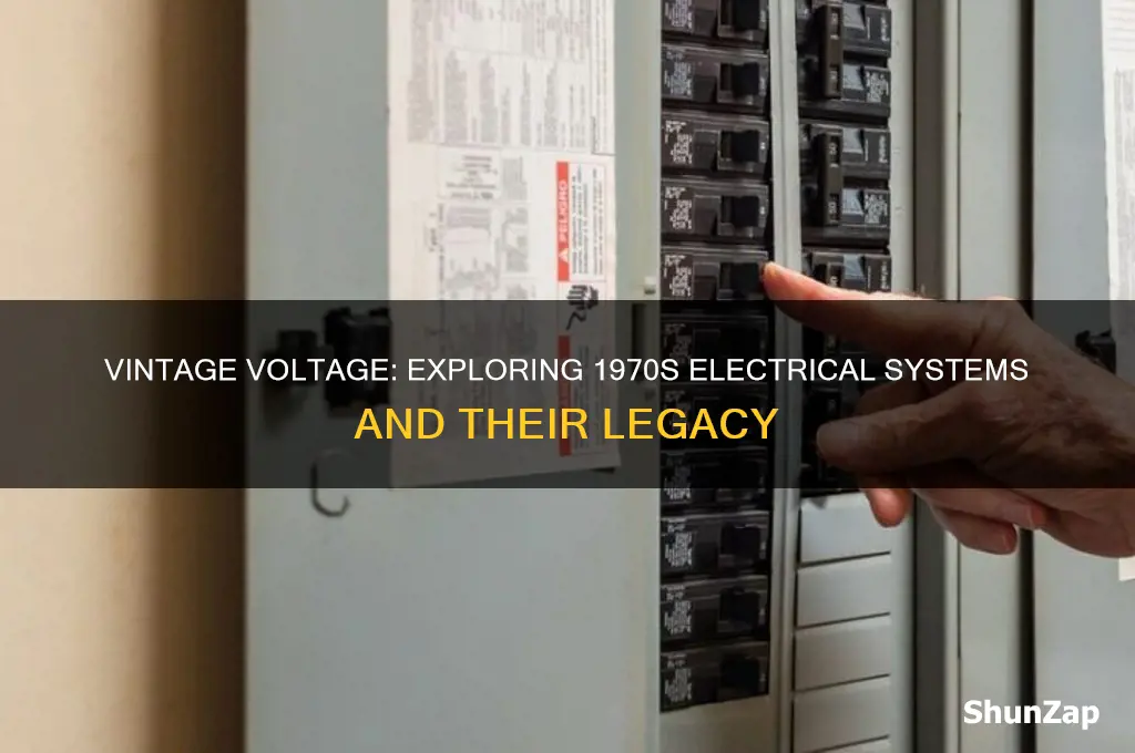 what type of electrical system is used in the 70s