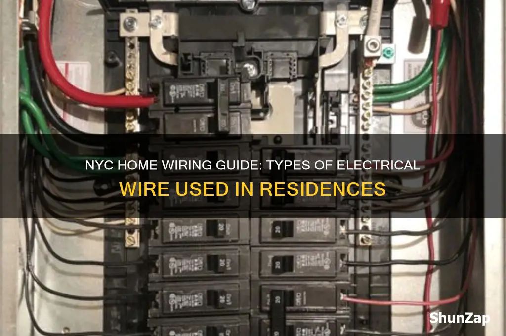 what type of electrical wire is used in nyc homes