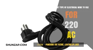 Choosing the Right Electrical Wire for 220V AC Applications