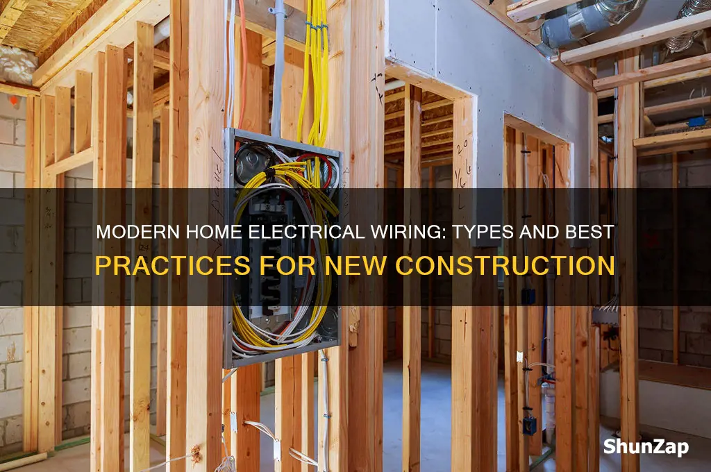 what type of electrical wiring is used in new homes