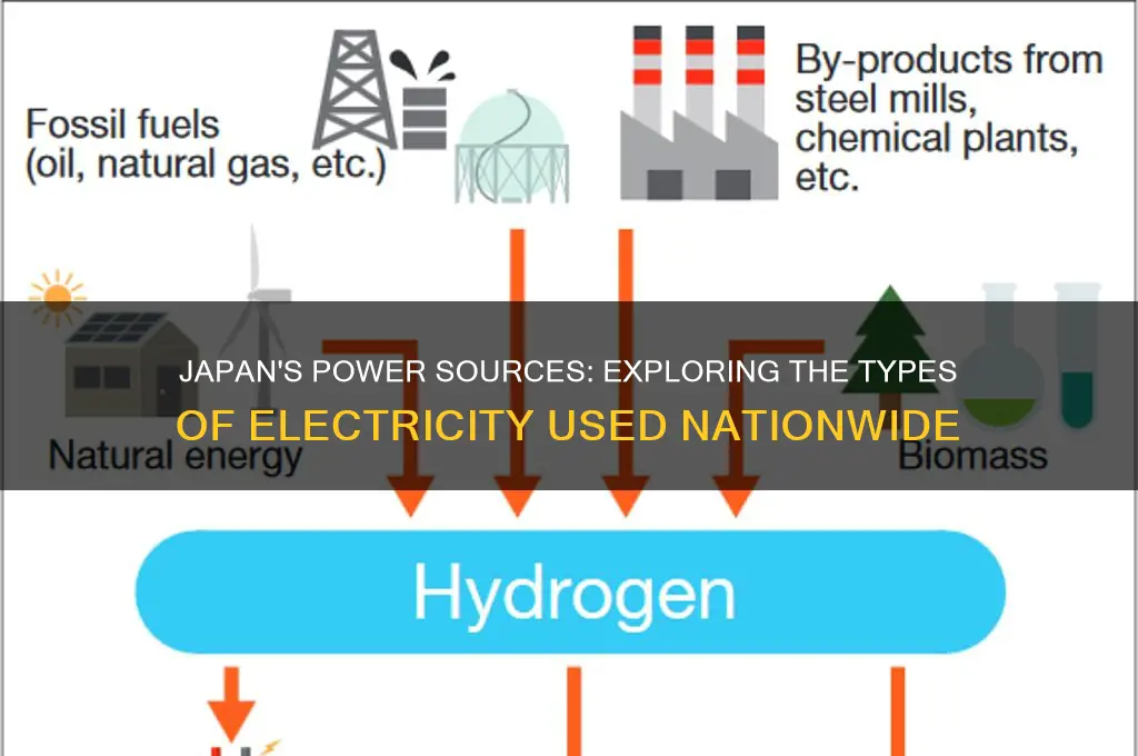 what type of electricity does japan use
