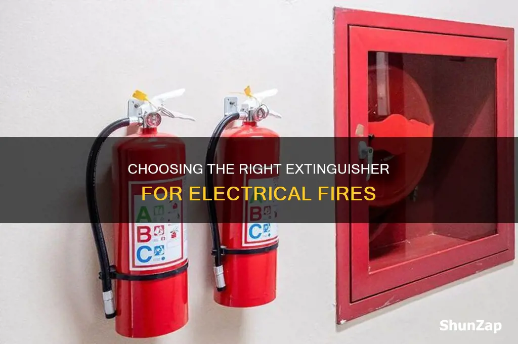 what type of extinguisher for electrical fires