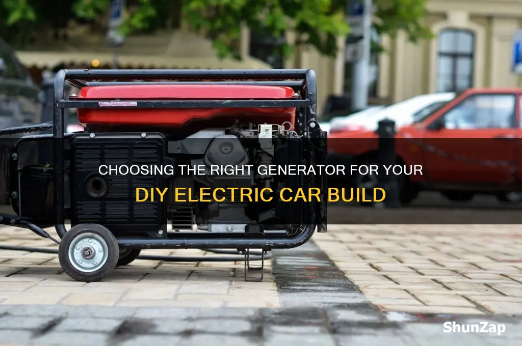 what type of generator to build an electric car