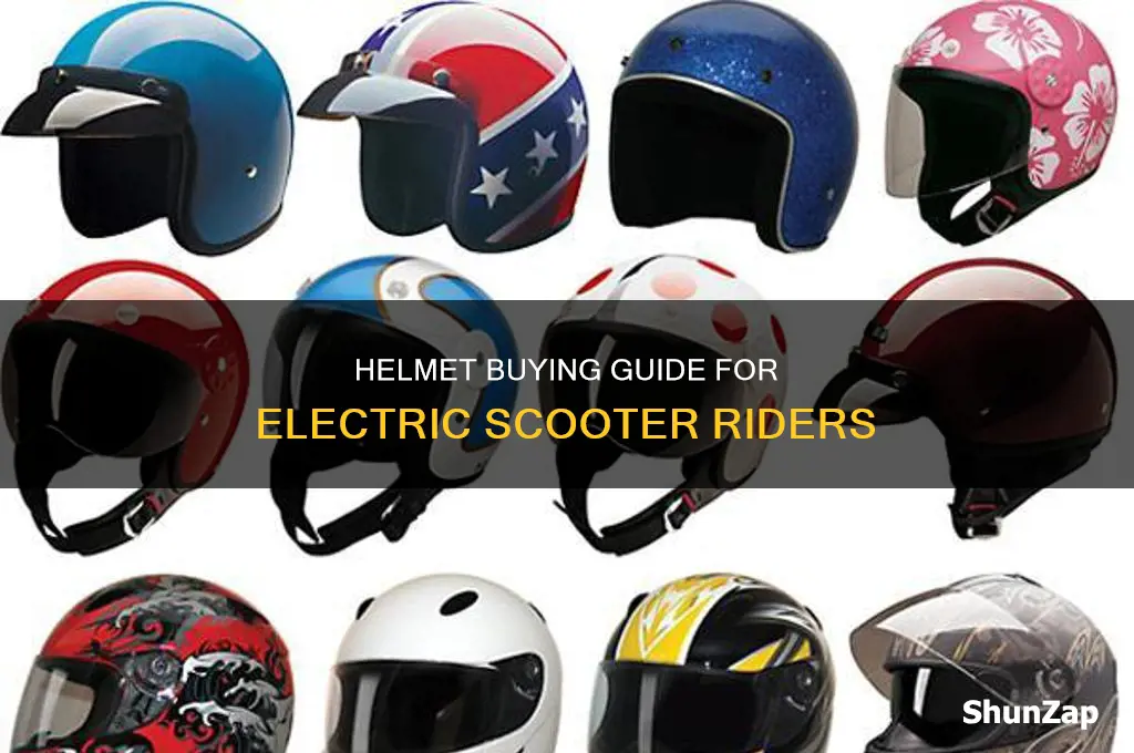 what type of helmet for electric scooter