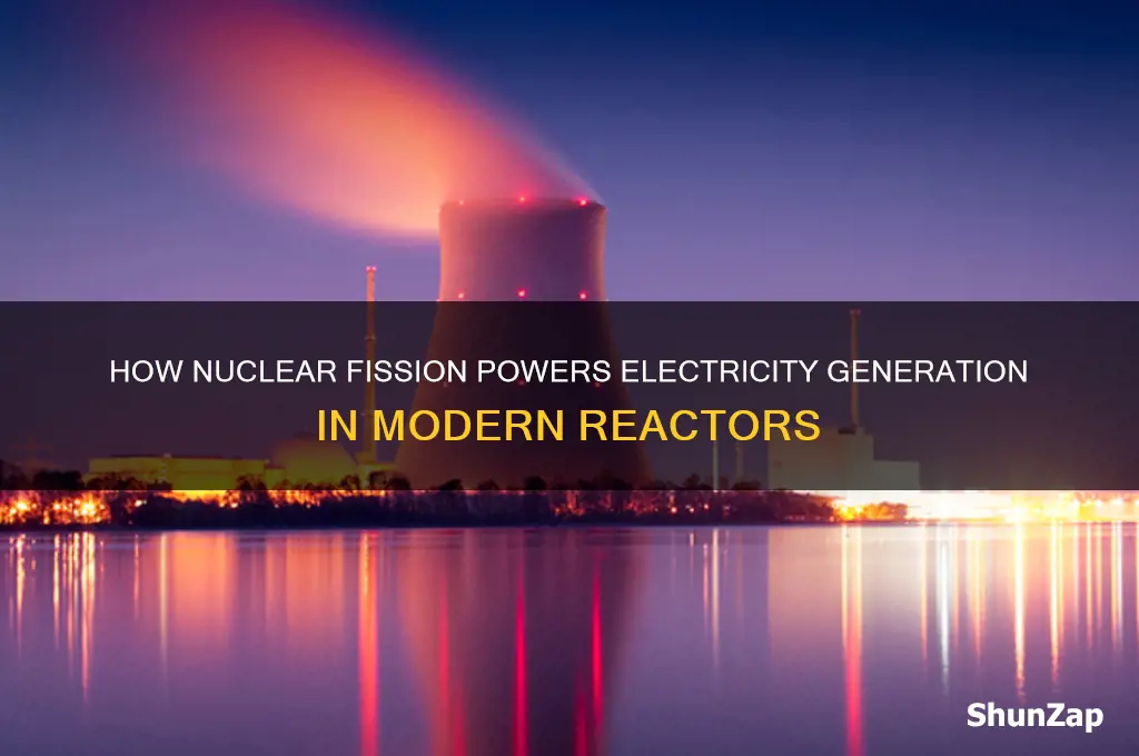 what type of nuclear reaction is used to produce electricity