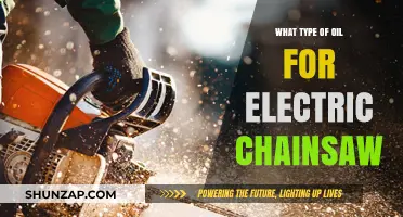 Best Oil for Electric Chainsaw Maintenance