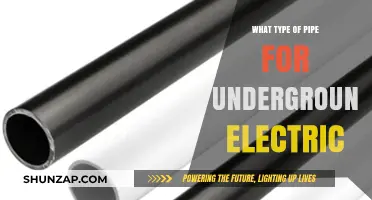 Underground Electric Conduit: Choosing the Right Pipe