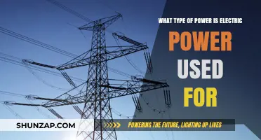 Exploring Electric Power: Diverse Applications and Uses in Modern Life