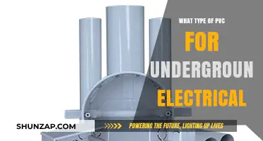 Underground Electrical PVC: Choosing the Right Type