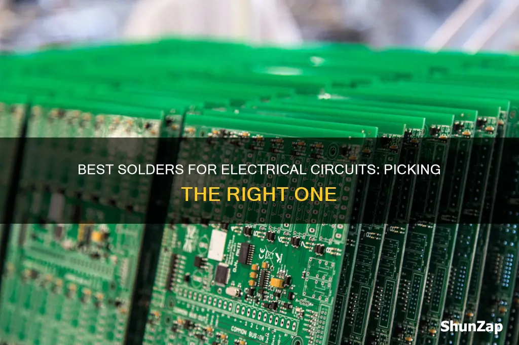 what type of solder for electrical circuits