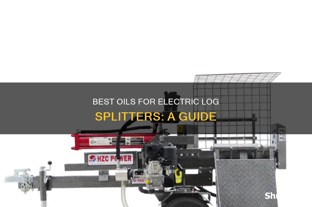 what type oil for electric logg sitter