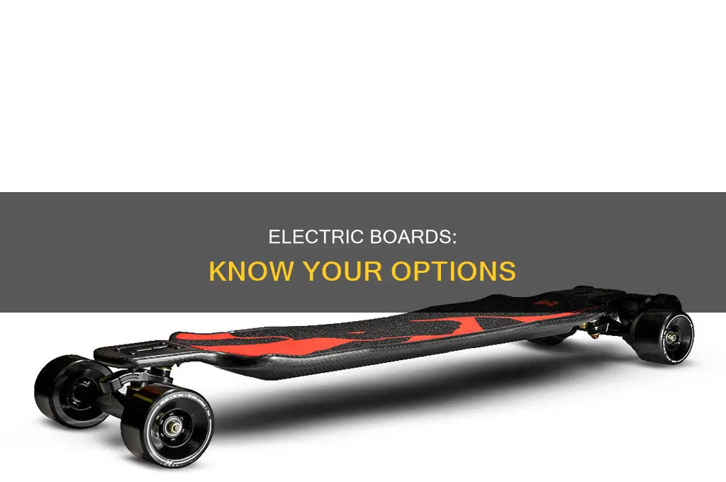 what types of electric boards are there