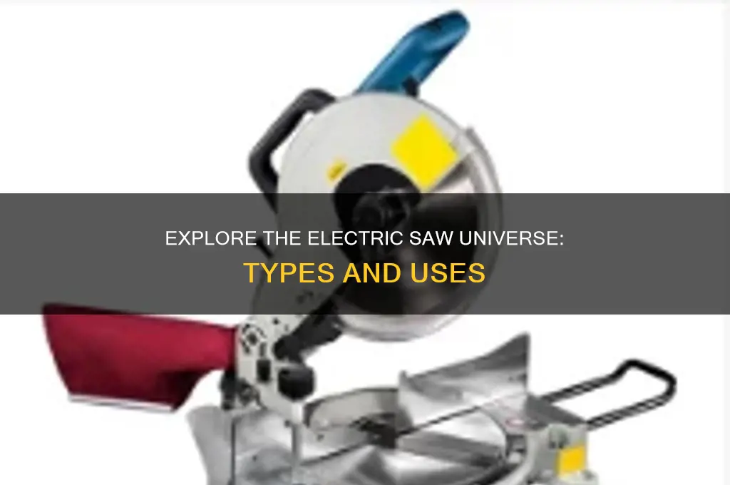what types of electric saws are there