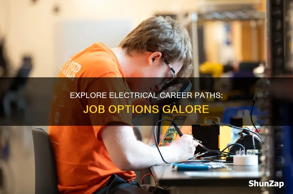 what types of electrical jobs are there
