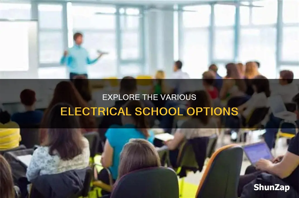 what types of electrical schools are there