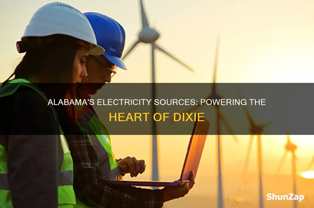 what types of electricity are in alabama