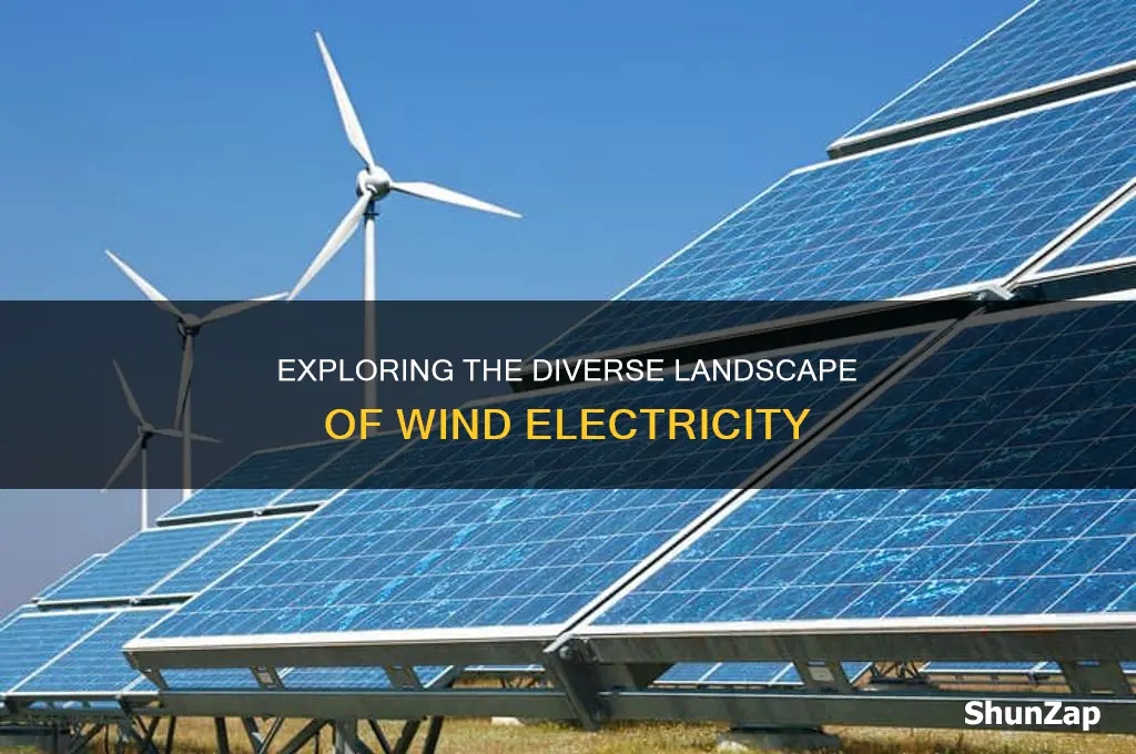 what types of wind electricity are there