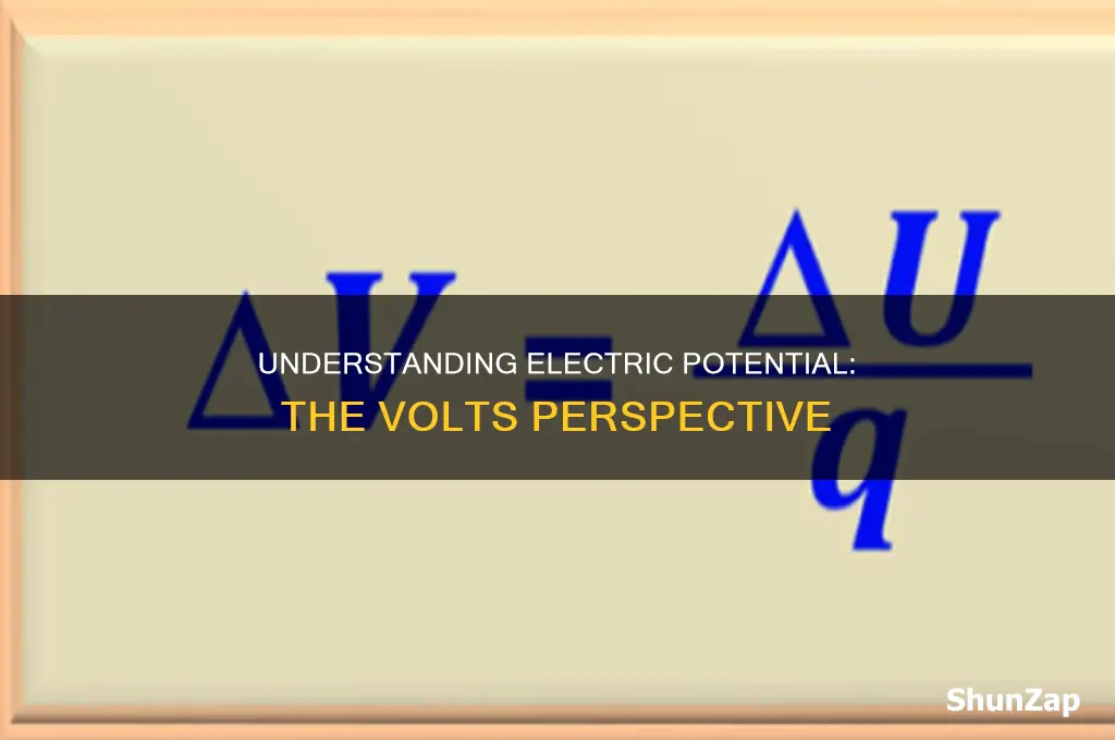 what unit is electric potential measured in